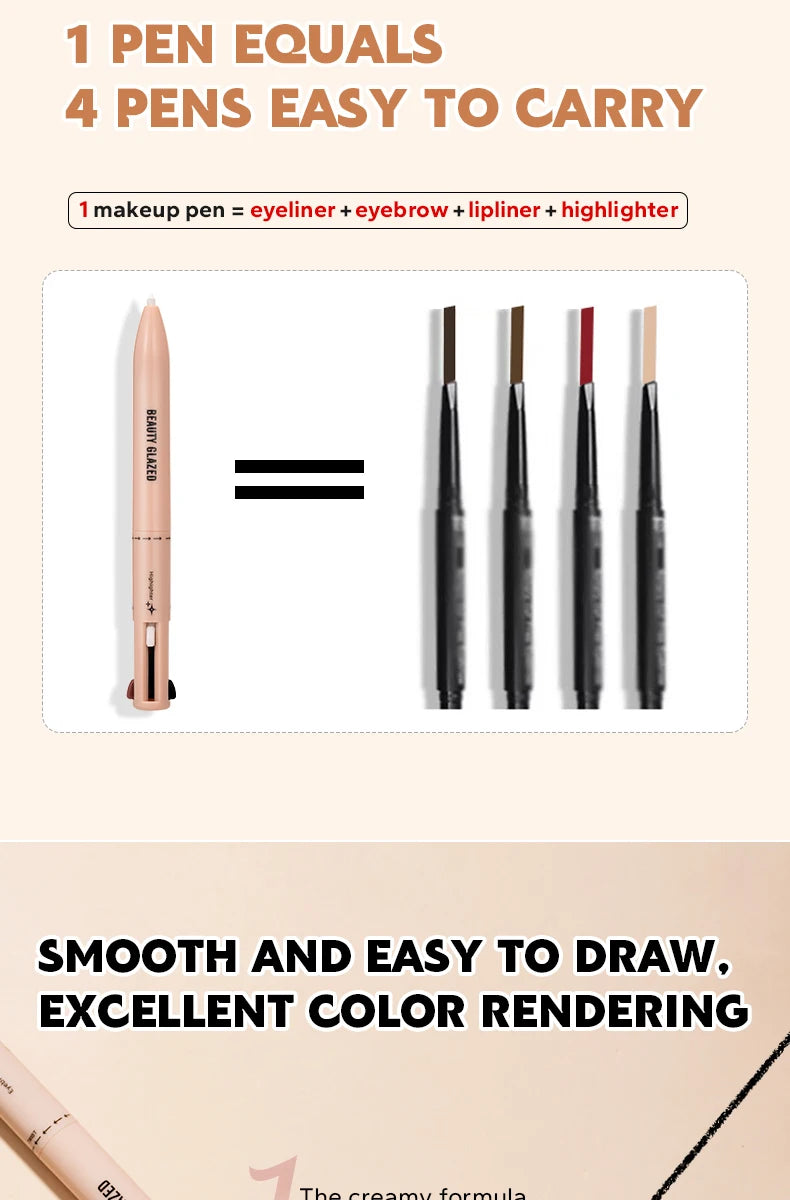 Beauty Glazed Multifunctional Makeup Pencil