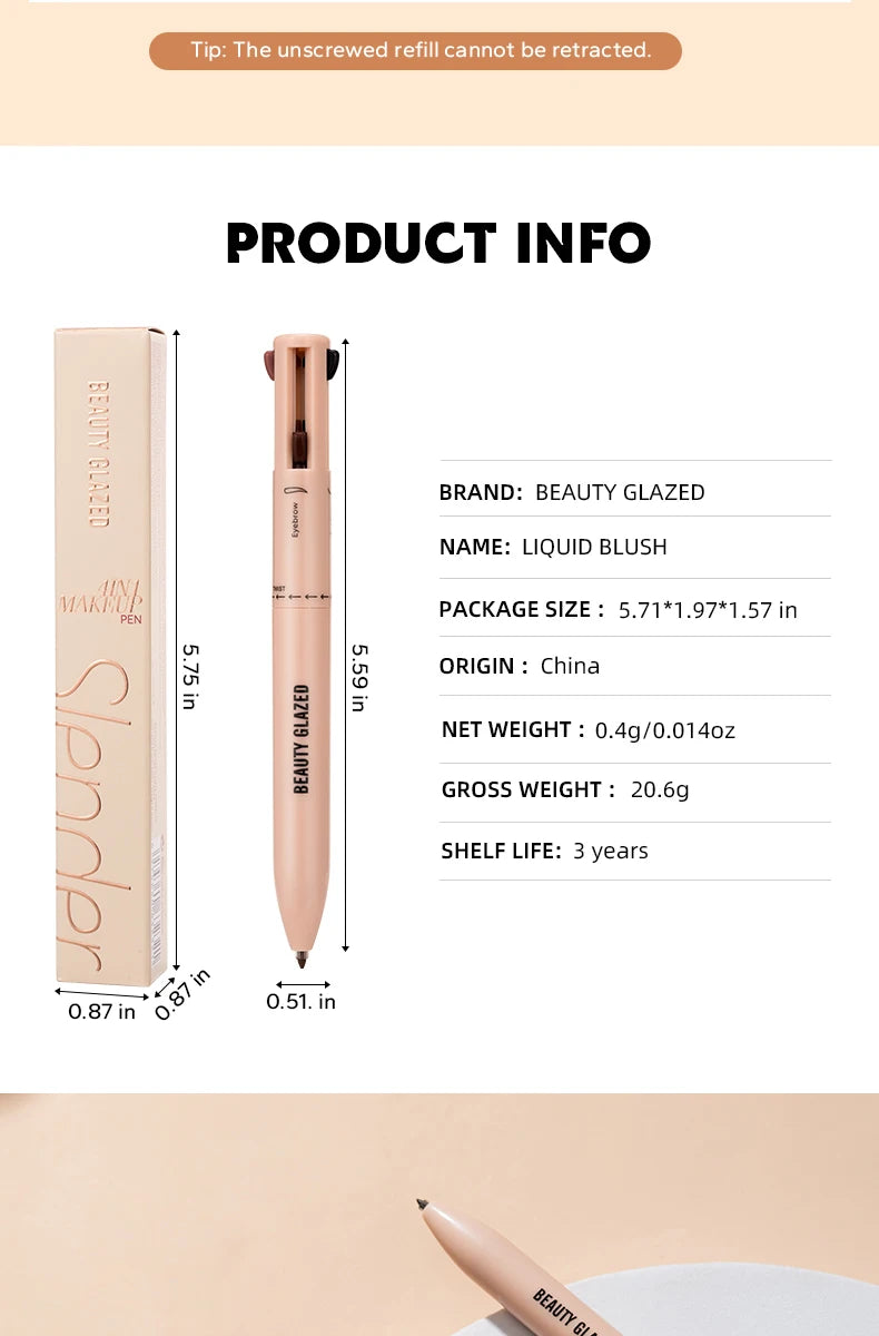 Beauty Glazed Multifunctional Makeup Pencil